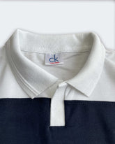 Calven Kleen Men’s Branded Cotton PQ Shirt in White
